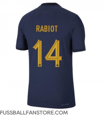 Frankreich Adrien Rabiot #14 Replik Heimtrikot WM 2022 Kurzarm